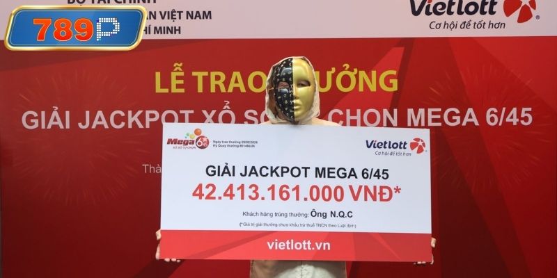 Quy trình xác nhận vé cược Mega 6/45 nhanh
